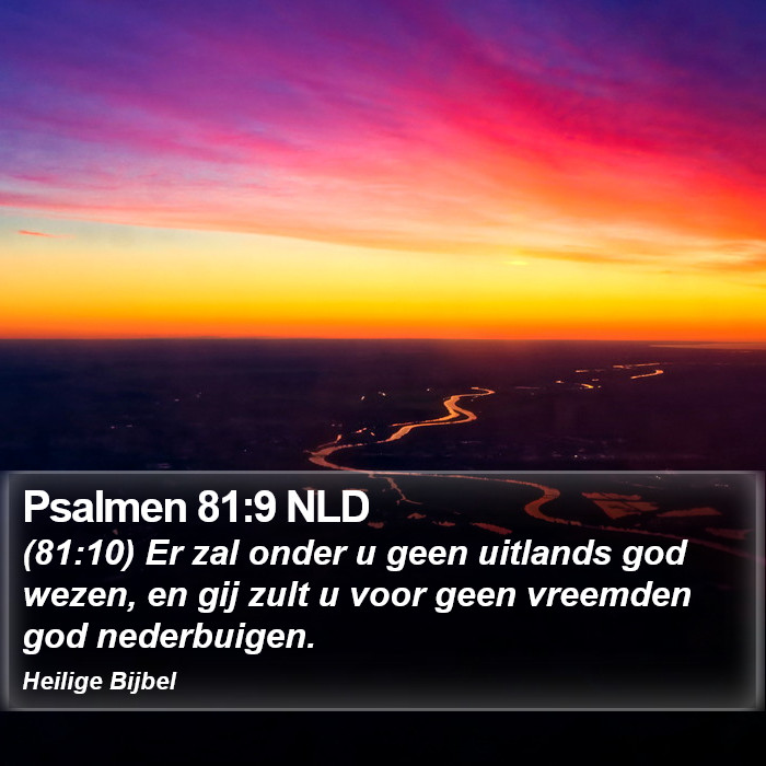 Psalmen 81:9 NLD Bible Study