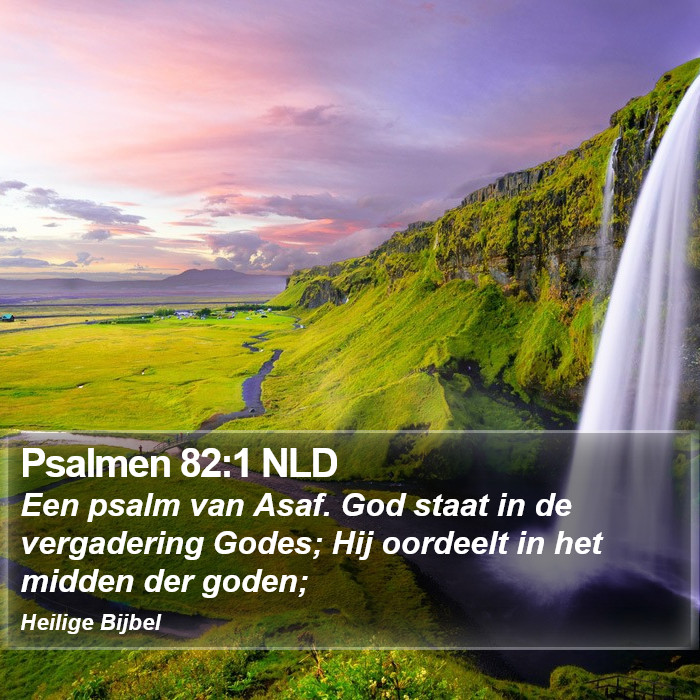 Psalmen 82:1 NLD Bible Study