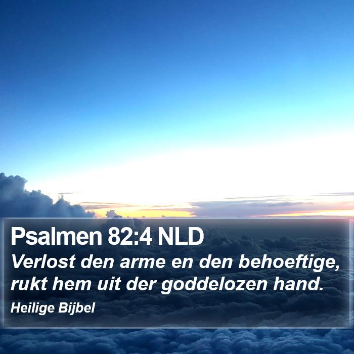 Psalmen 82:4 NLD Bible Study