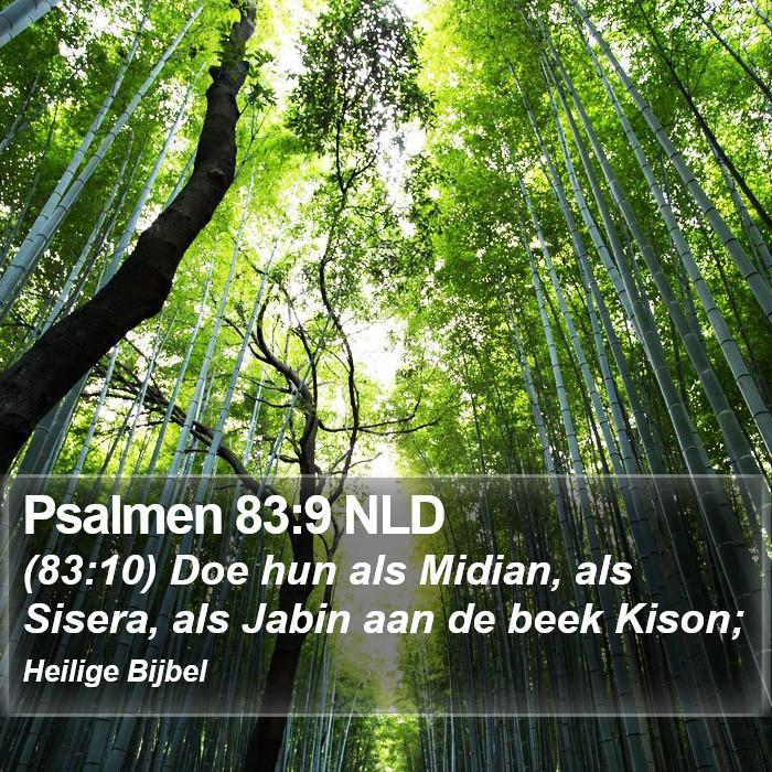 Psalmen 83:9 NLD Bible Study