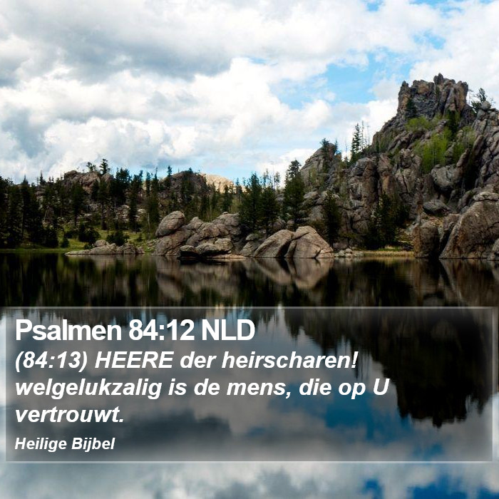 Psalmen 84:12 NLD Bible Study
