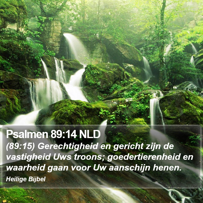 Psalmen 89:14 NLD Bible Study