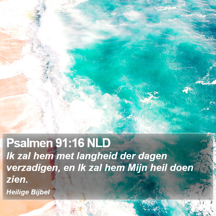 Psalmen 91:16 NLD Bible Study