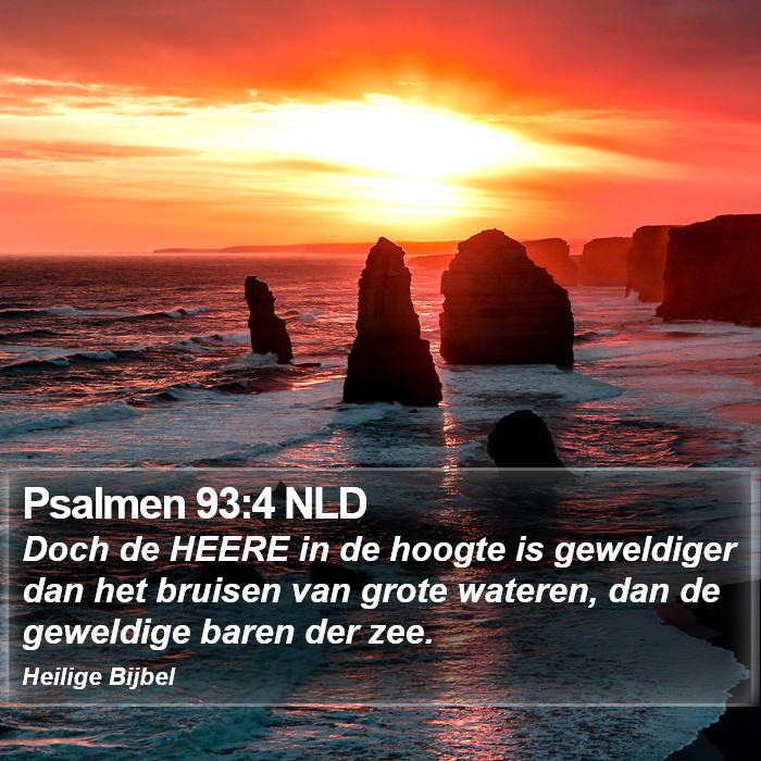 Psalmen 93:4 NLD Bible Study