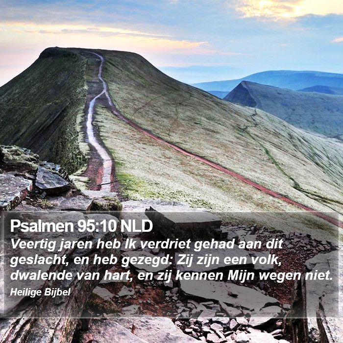 Psalmen 95:10 NLD Bible Study