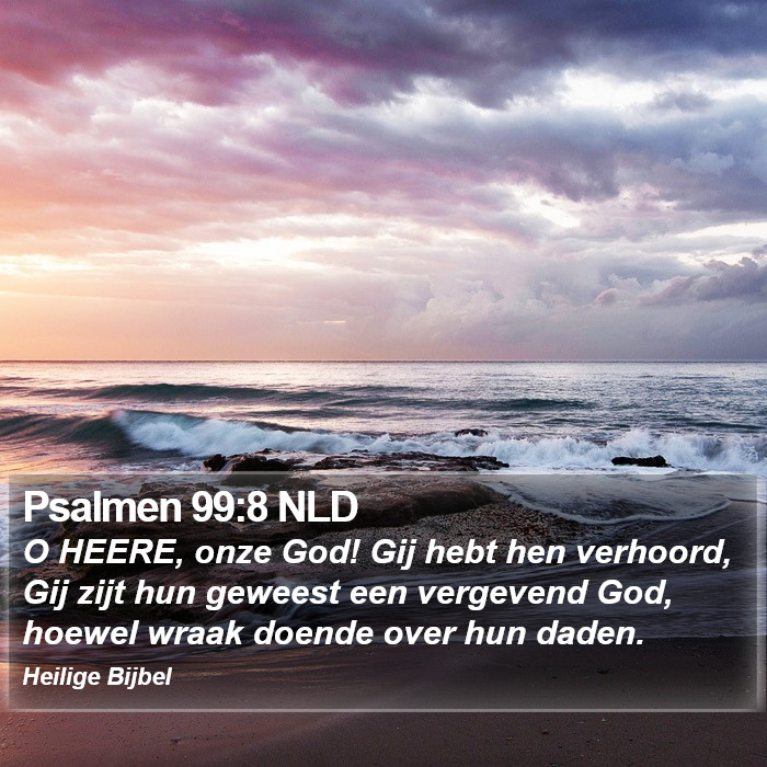 Psalmen 99:8 NLD Bible Study