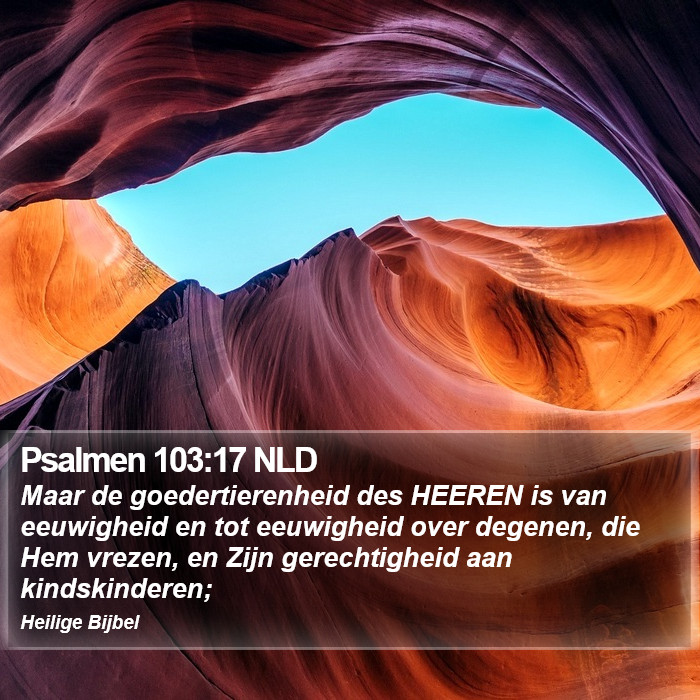 Psalmen 103:17 NLD Bible Study