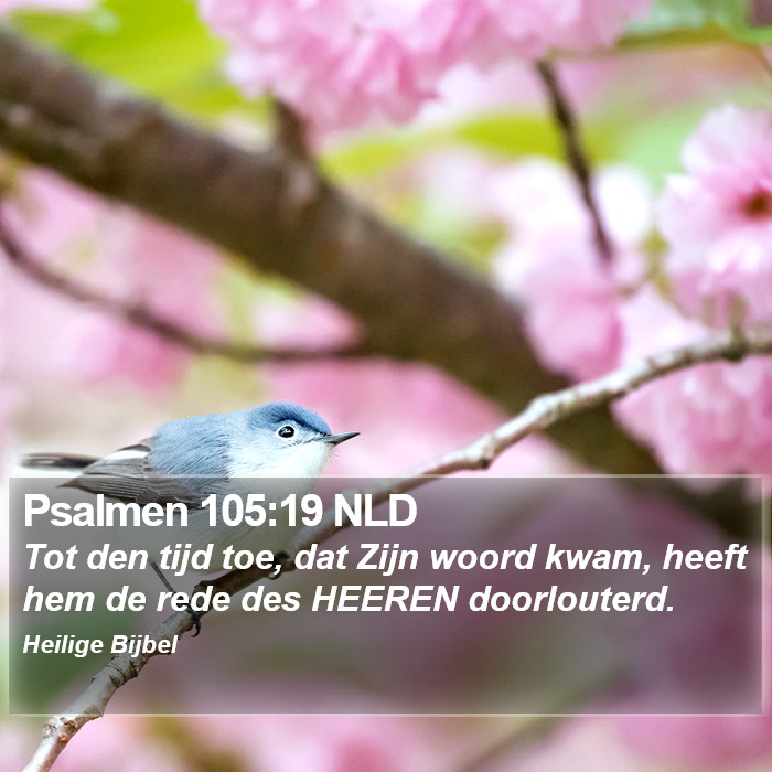 Psalmen 105:19 NLD Bible Study