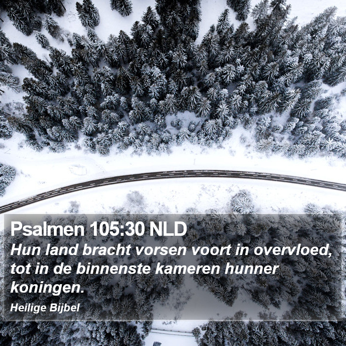 Psalmen 105:30 NLD Bible Study