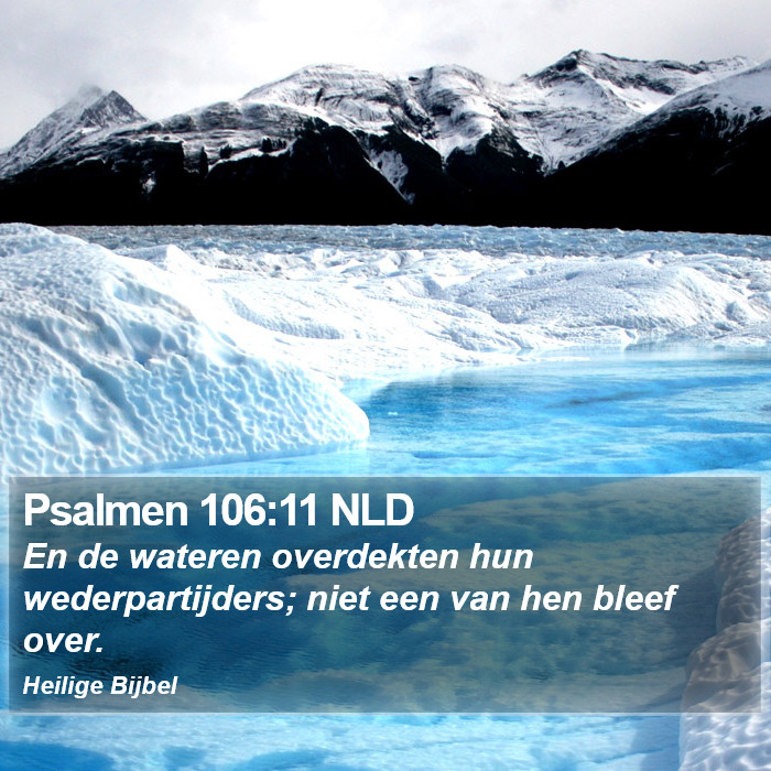 Psalmen 106:11 NLD Bible Study