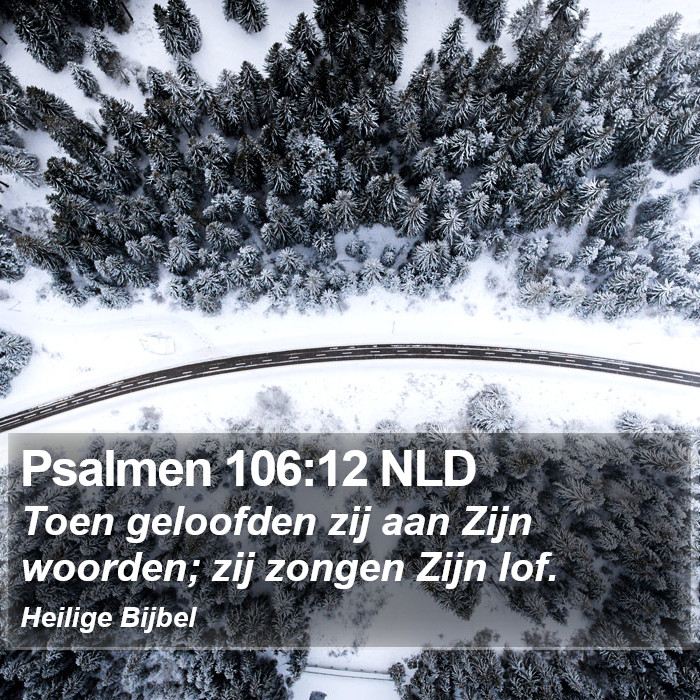 Psalmen 106:12 NLD Bible Study