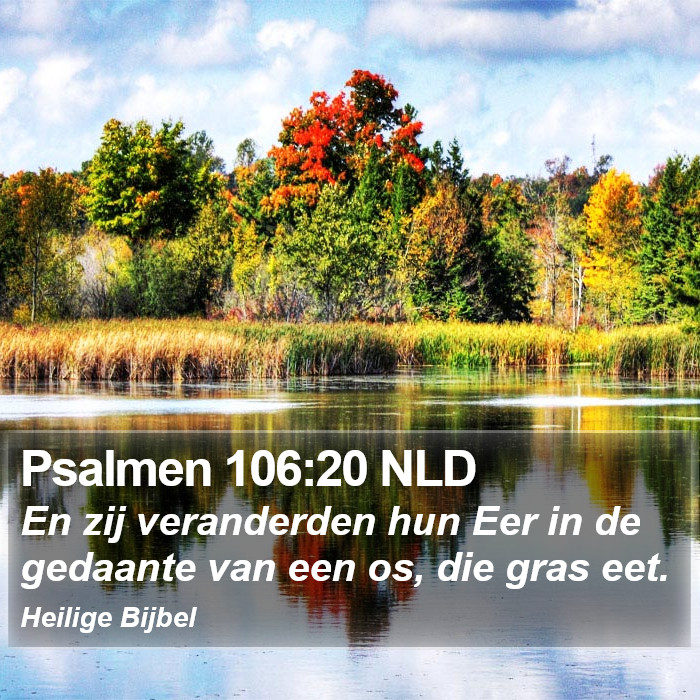 Psalmen 106:20 NLD Bible Study