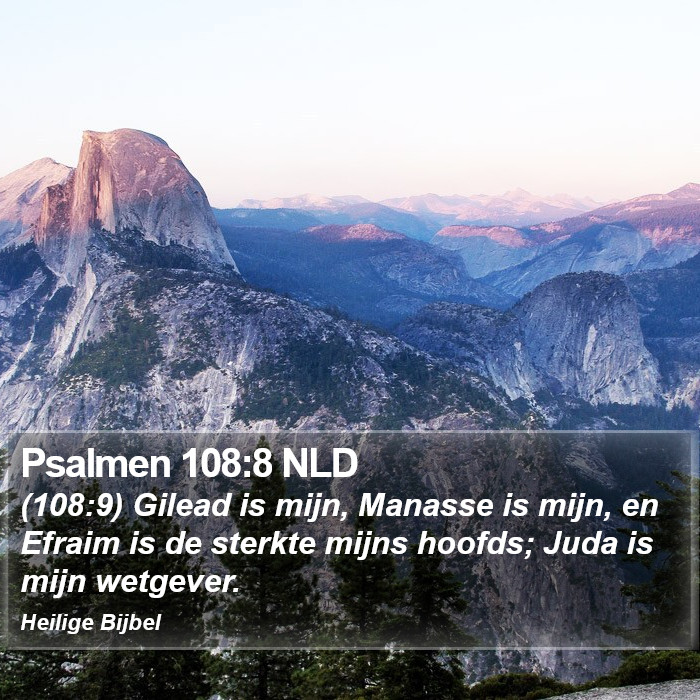 Psalmen 108:8 NLD Bible Study