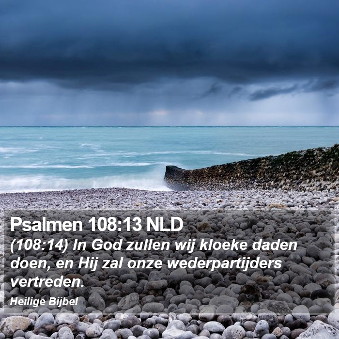 Psalmen 108:13 NLD Bible Study