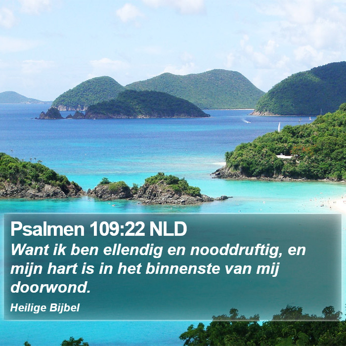 Psalmen 109:22 NLD Bible Study