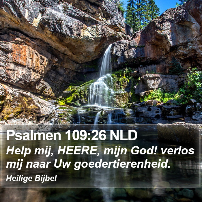 Psalmen 109:26 NLD Bible Study