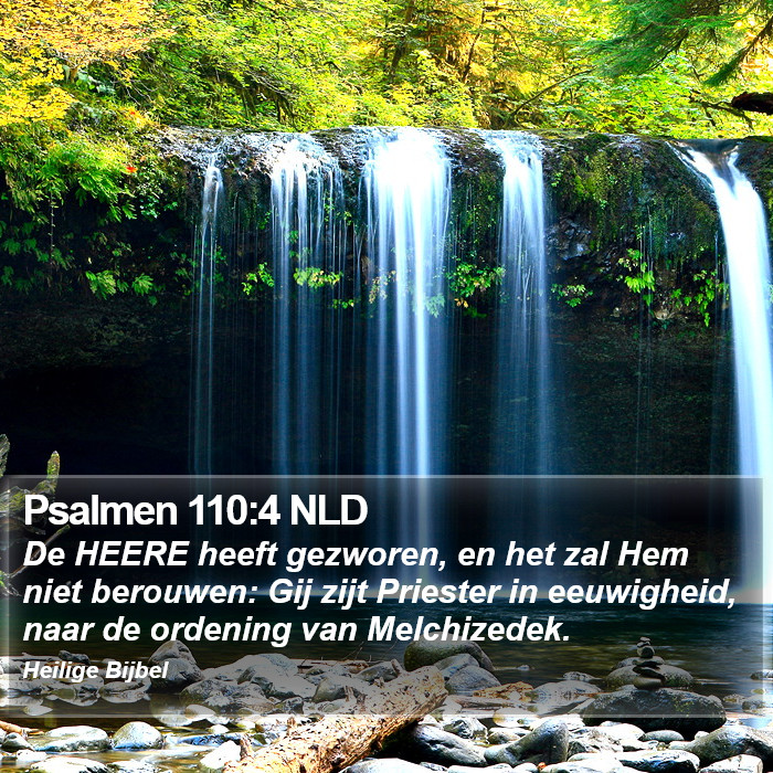 Psalmen 110:4 NLD Bible Study