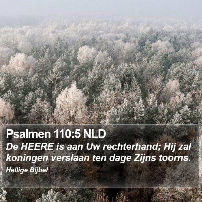 Psalmen 110:5 NLD Bible Study