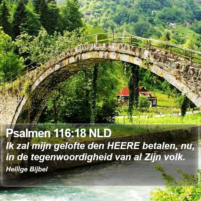 Psalmen 116:18 NLD Bible Study