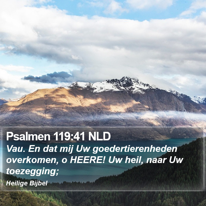 Psalmen 119:41 NLD Bible Study