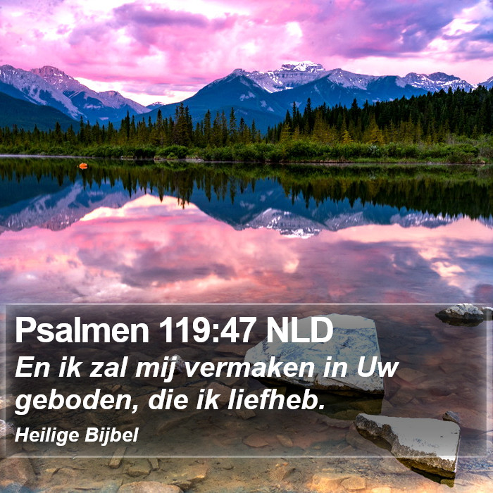 Psalmen 119:47 NLD Bible Study