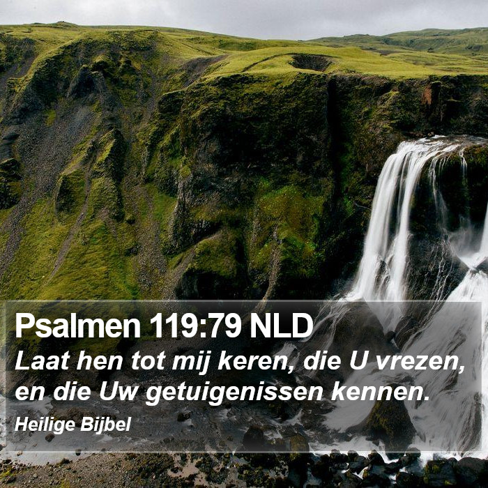 Psalmen 119:79 NLD Bible Study