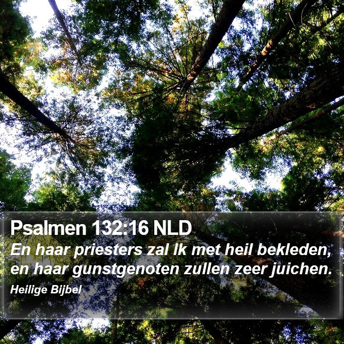 Psalmen 132:16 NLD Bible Study