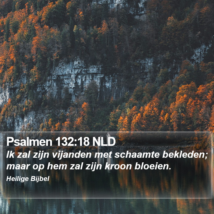 Psalmen 132:18 NLD Bible Study