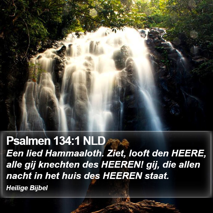 Psalmen 134:1 NLD Bible Study