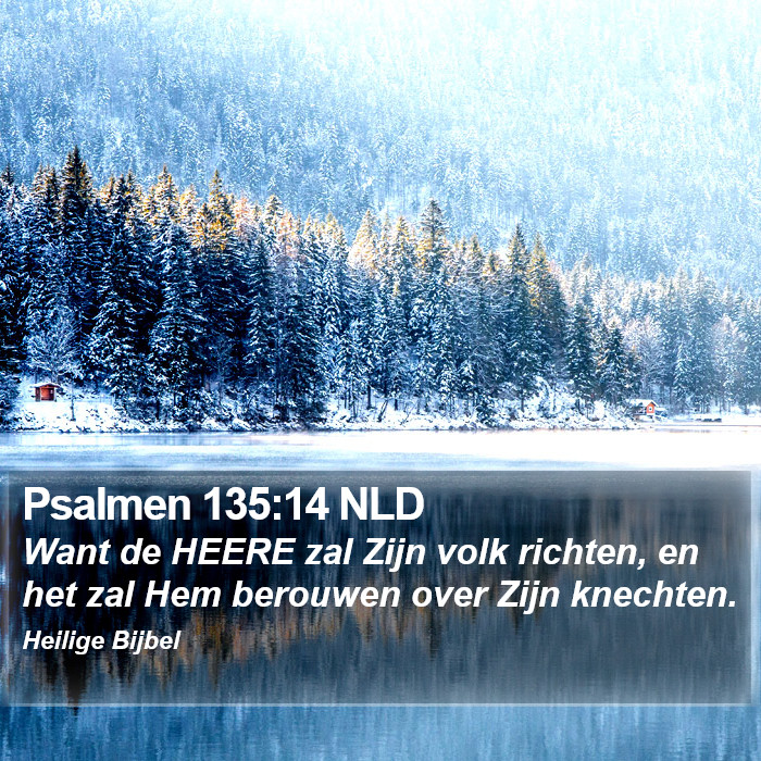 Psalmen 135:14 NLD Bible Study