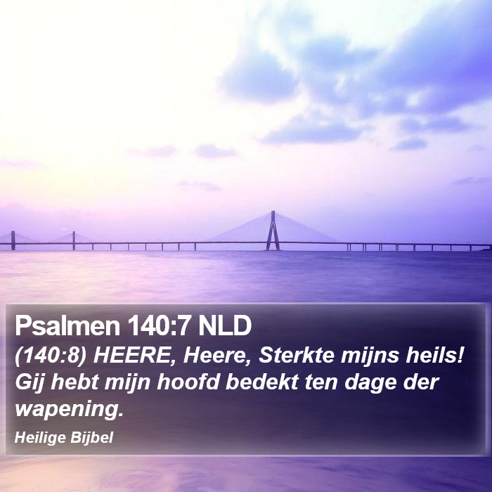 Psalmen 140:7 NLD Bible Study