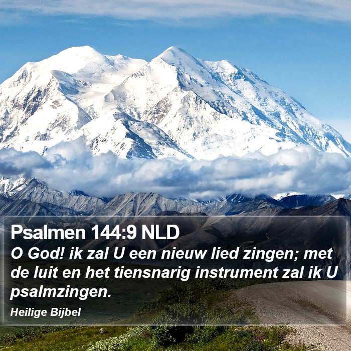 Psalmen 144:9 NLD Bible Study