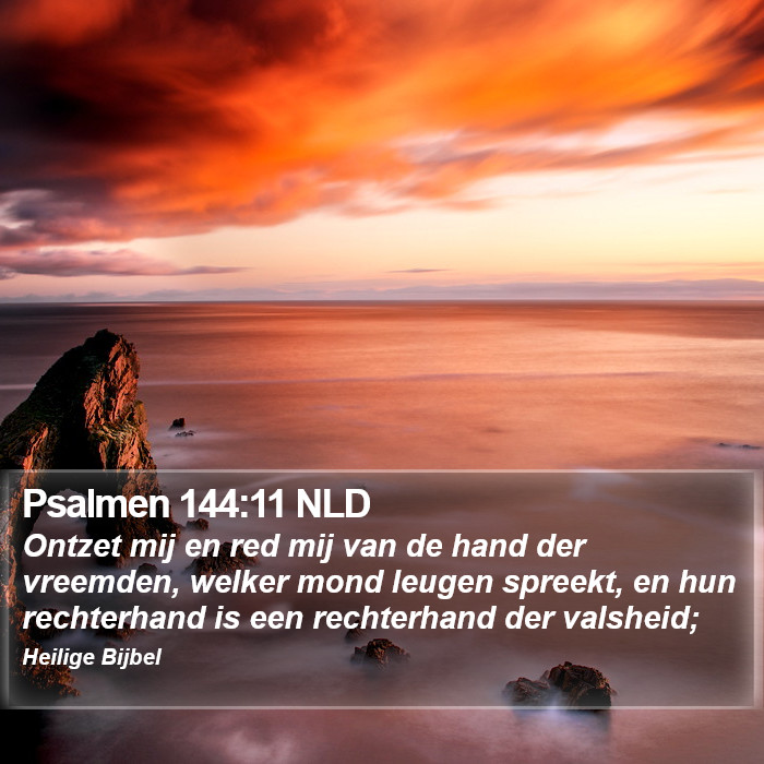 Psalmen 144:11 NLD Bible Study