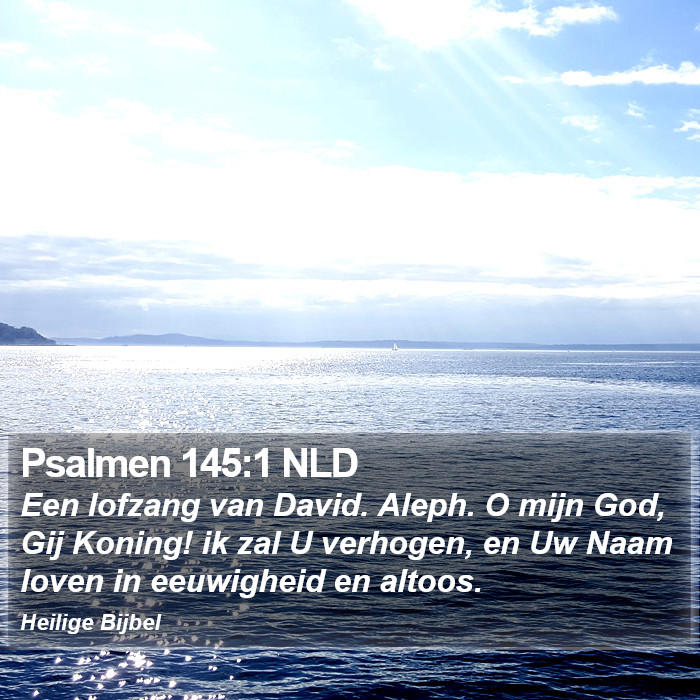 Psalmen 145:1 NLD Bible Study