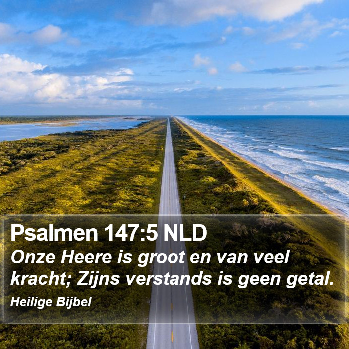 Psalmen 147:5 NLD Bible Study