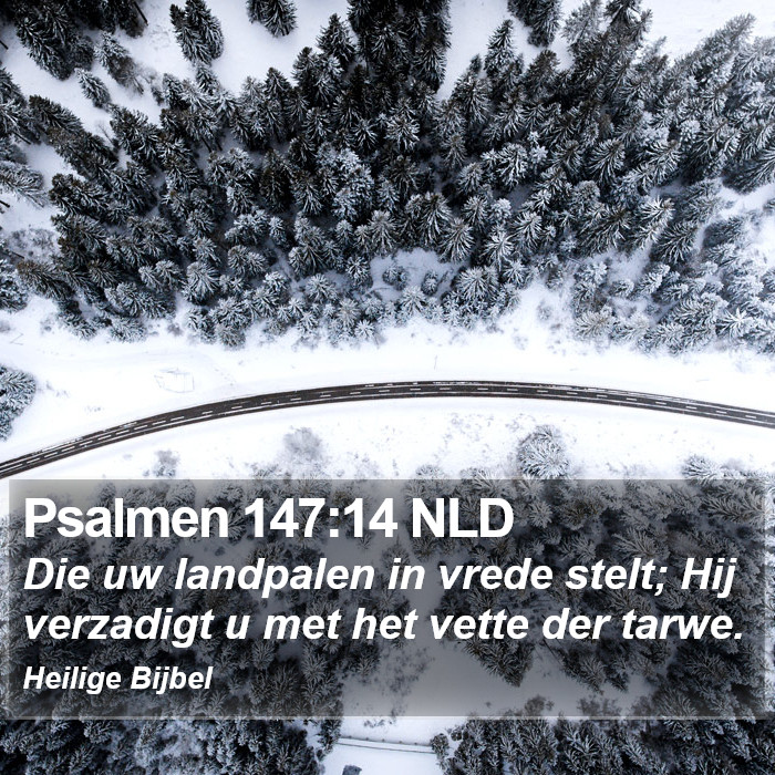 Psalmen 147:14 NLD Bible Study