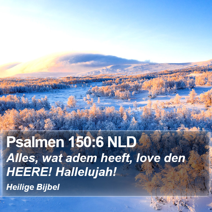 Psalmen 150:6 NLD Bible Study