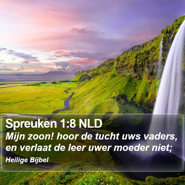 Spreuken 1:8 NLD Bible Study