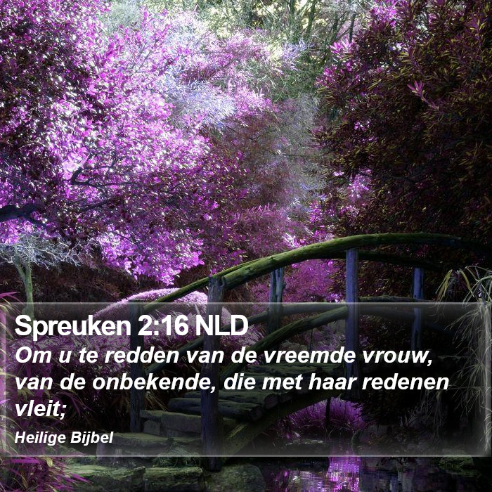 Spreuken 2:16 NLD Bible Study