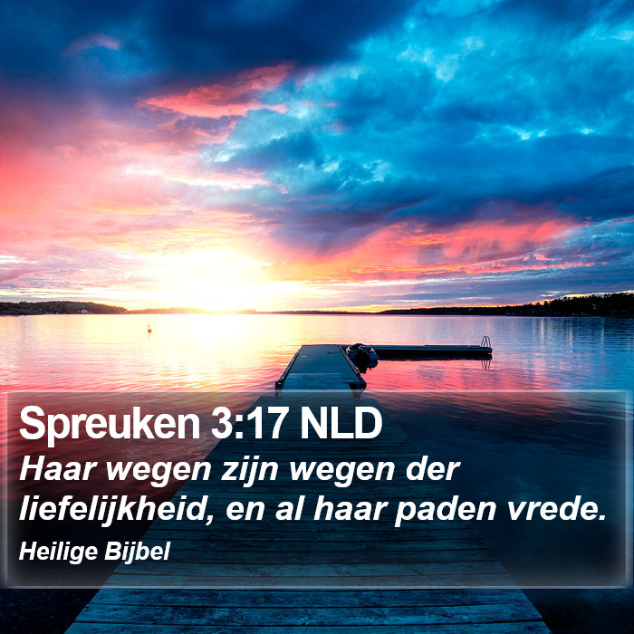 Spreuken 3:17 NLD Bible Study