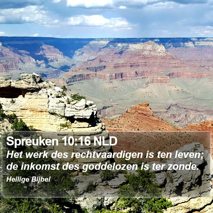 Spreuken 10:16 NLD Bible Study