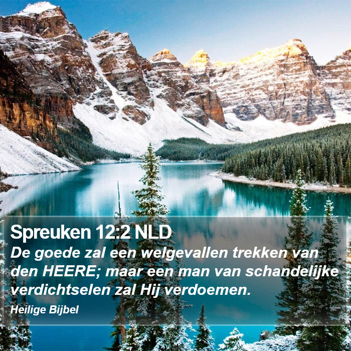 Spreuken 12:2 NLD Bible Study