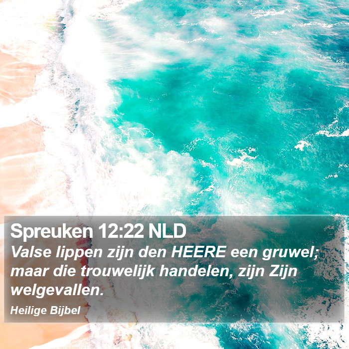 Spreuken 12:22 NLD Bible Study