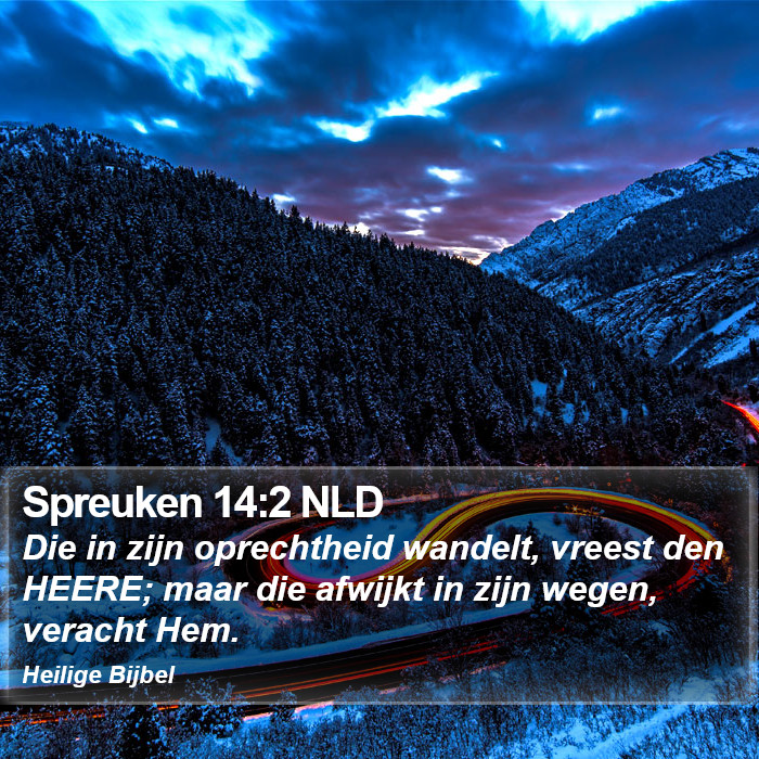 Spreuken 14:2 NLD Bible Study