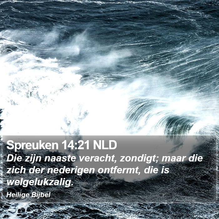 Spreuken 14:21 NLD Bible Study