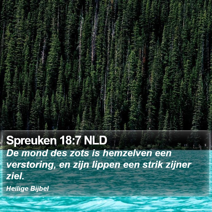 Spreuken 18:7 NLD Bible Study