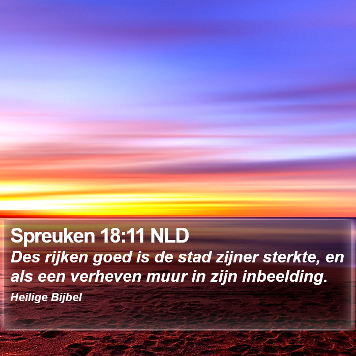 Spreuken 18:11 NLD Bible Study