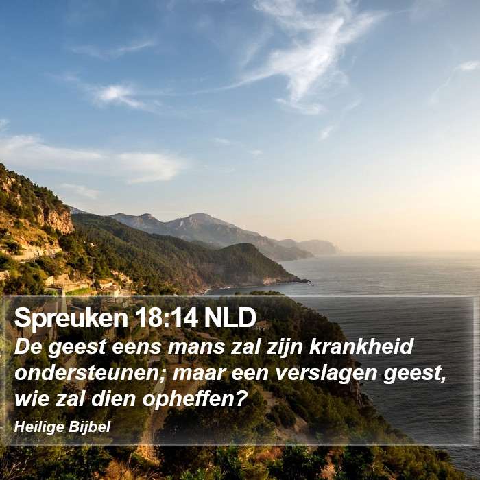 Spreuken 18:14 NLD Bible Study