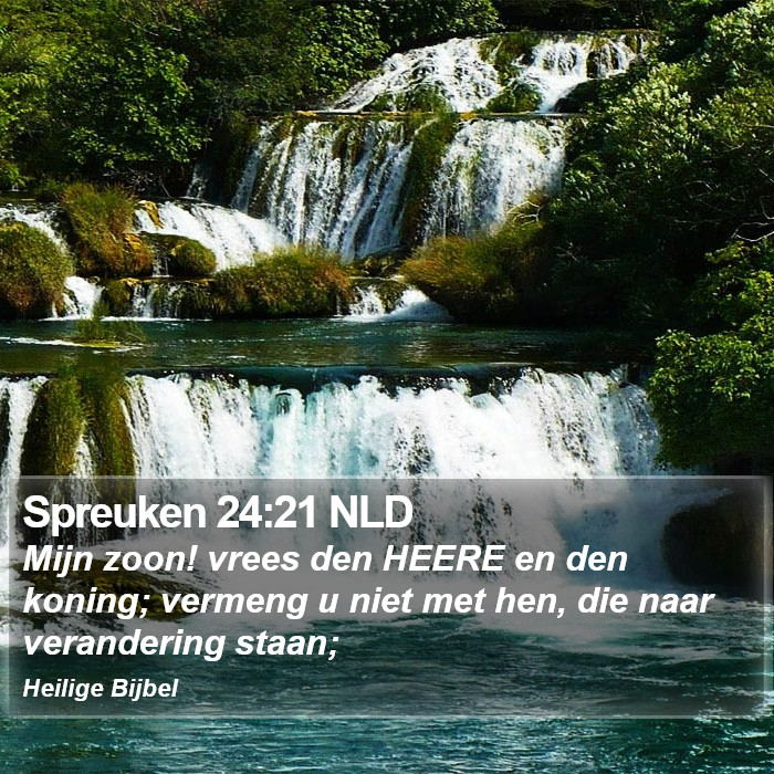 Spreuken 24:21 NLD Bible Study