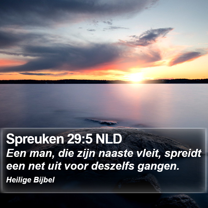 Spreuken 29:5 NLD Bible Study